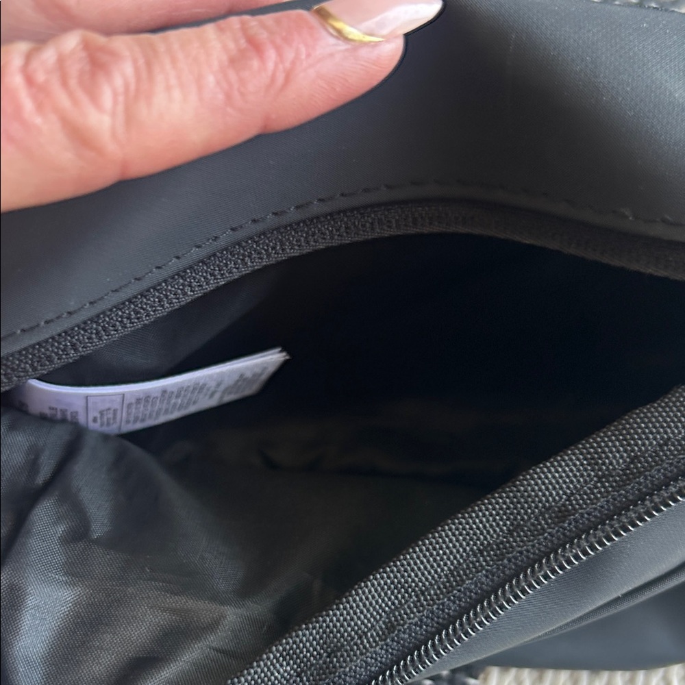 adidas Black Trefoil Waist Pack for Men - Picture 2 of 2